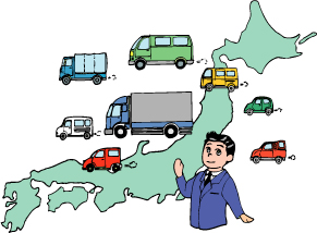 看板の全国発送