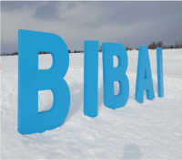 立体文字（文字オブジェクト）BIBAI